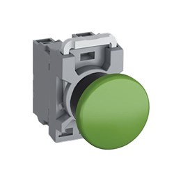 ABB MPMN4G02 Non-Illuminated Pushbutton 40mm Mushroom Green 2NC