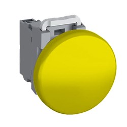 ABB MPMN6Y01 Non-Illuminated Pushbutton 60mm Mushroom Yellow 1NC