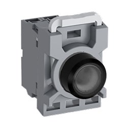 ABB MPPIFCA101 Illuminated Pushbutton Kit 22mm Flush Maintained Clear 24VAC/DC 1NC
