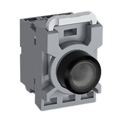 ABB MPPIFCO011 Illuminated Pushbutton Kit 22mm Flush Momentary Clear 12VAC/DC 1NO+1NC