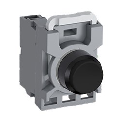 ABB MPPNEBO10 Non-Illuminated Pushbutton Kit 22mm Extended Momentary Black 1NO