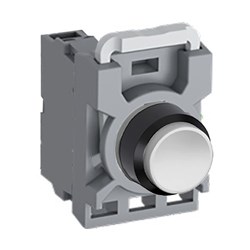 ABB MPPNEWA01 Non-Illuminated Pushbutton Kit 22mm Extended Maintained White 1NC