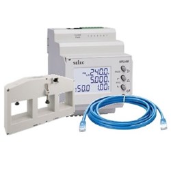 SELEC KIT: MRJ4M METER +1 X 2M RJ45 CABLE +1 X 1250A CT 54X50MM MRJ4M-1250A54/50-K