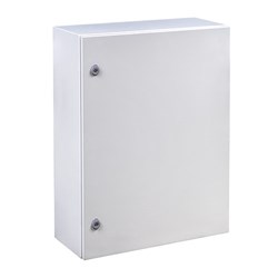 IDE MSB801030G Mild Steel Enclosure Cold Rolled Steel 1000W 800H 300D RAL7035 Light Grey IP66