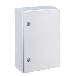 IDE MSB804025G Mild Steel Enclosure Cold Rolled Steel 400W 800H 250D RAL7035 Light Grey IP66