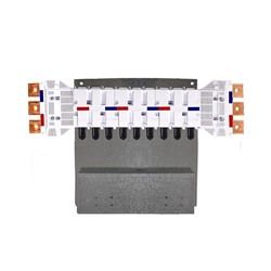 IPD NY63XT4SL09 Nybus MCCB Chassis 9-P 630A Left Top Right Bottom Feed XT4 For: ABB MCCB-XT3 ABB MCCB-XT4