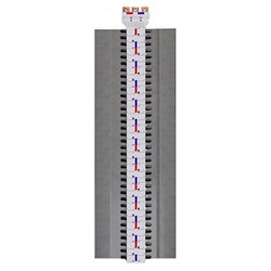 IPD NY80XT1SD72 Nybus MCCB Chassis 72-P 800A Single Feed Double Sided Feed XT1 For: ABB MCCB-XT1