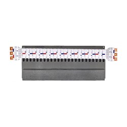 IPD NY80XT1US24 Nybus MCCB Chassis 24-P 800A Universal Single Sided Feed XT1 For: ABB MCCB-XT1