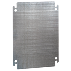 IDE PL8040 Enclosure Mount Plate 350W 770H 2mm Thick Galvanized Steel