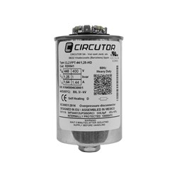 CIRCUTOR R2H542 POWER CAPACITOR HD 2.5kVAr 440V 50Hz CLZ-FPT-44/2,5-HD