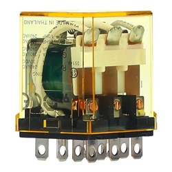 IDEC RH3B-ULCAC120V Power Relay 3PDT 120VAC Coil 10A Blade Terminal