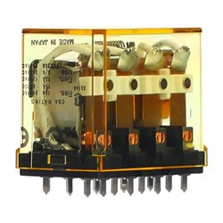 IDEC RH4V2-UDC110V Power Relay 4PDT 110VDC Coil 10A PCB Terminal