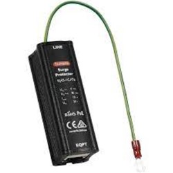 Novaris RJ45-1CAT6-EC90 Network Protector 5kA 4VAC RJ45 Socket TS35 178mm L 40mm W 46mm H Nylon IP20