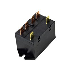 IDEC RL2B-T-D24 Power Relay 2 DPST 24VDC Coil 25A Quick Connect Terminal