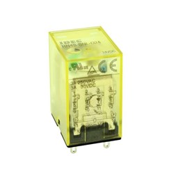 IDEC RN4S-NL-A115 Miniature Power Relay W/Indicator 4PDT 115VAC Coil