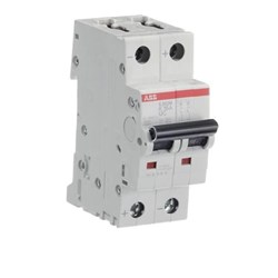 ABB S202MK16UC Miniature Circuit Breaker 10 kA at 400VAC 2-P 16A 400/415VAC K-Curve