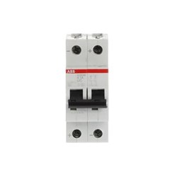 ABB S202MK1UC Miniature Circuit Breaker 10 kA at 400VAC 2-P 1A 400/415VAC K-Curve