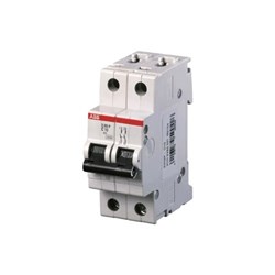 ABB S202PC6 Miniature Circuit Breaker 25 kA 2-P 6A 400VAC C-Curve