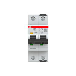 ABB S302PC16 Miniature Circuit Breaker 25 kA 2-P 16A 415VAC C-Curve