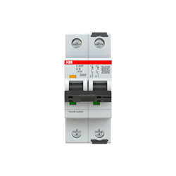 ABB S302PC8 Miniature Circuit Breaker 25 kA 2-P 8A 415VAC C-Curve