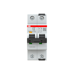 ABB S302PK2 Miniature Circuit Breaker 25 kA 2-P 2A 415VAC K-Curve