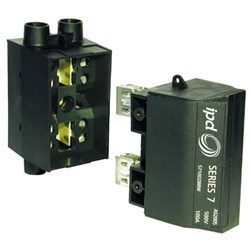 IPD S71002BBW Fuse and Fitting 100A 500V Black Back Wired