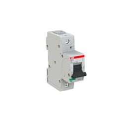 ABB S801SC6 High Performance Miniature Circuit Breaker 50 kA at 230VAC 1-P 6A 230/400VAC C-Curve