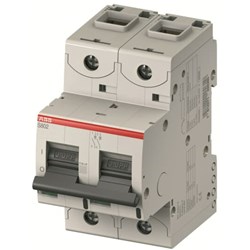 ABB S802NC40 High Performance Miniature Circuit Breaker 36 kA at 400VAC 2-P 40A 400/690VAC C-Curve