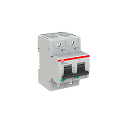 ABB 125A 2P Miniature Circuit Breaker K CURVE 50 kA HIGH-PERFORMANCE 3MOD S802S-UCK125