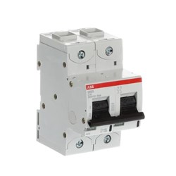 ABB S802SC16 High Performance Miniature Circuit Breaker 50 kA at 400VAC 2-P 16A 400/690VAC C-Curve