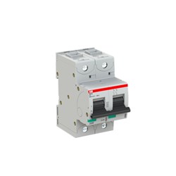 ABB S802SC6 High Performance Miniature Circuit Breaker 50 kA at 400VAC 2-P 6A 400/690VAC C-Curve