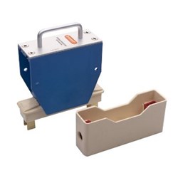 Novaris SDH-100-2000-PH High Voltage Surge Diverter 100kA 2000VAC Shunt 57mm W 162mm D ABS Ceramic Blue IP20