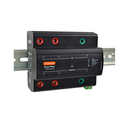 Novaris SFD2-32-100-460-A Surge Filter With Floating Earth 2 PH 100kA 460VAC TS35 Metal IP20