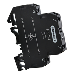 Novaris SL1-T36 Slimline Signal Line Protector 5kA 10kA 34VDC Screw Cage Universal TS32/TS35 Rail Mount 62mm H IP20