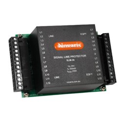 Novaris SLM-36 Multiline Signal Line Protector 20kA 34VDC Panel Mount 128mm W 42mm D 80mm H IP20