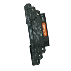 Novaris SLPSTN-G Slimline Signal Line Protector With Base 5kA 10kA 180VDC TS35 102mm H IP20