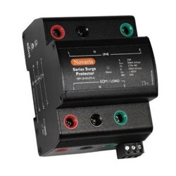 Novaris SSP1-63-100-275-A Surge Protector 6.25kA 15kA 1 PH 63A 230VAC TS35 Panel Mount Metal IP20