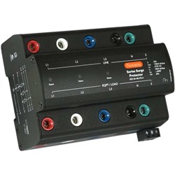 Novaris SSP3-20-100-275-A Surge Protector 3 PH 20A 100kA 230VAC TS35 Panel Mounting Metal IP20