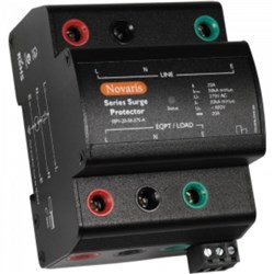 Novaris SSP3-63-100-275A Surge Protector 3-P 3 PH 63A 100kA 230VAC TS35 Panel Mount Metal IP20