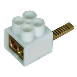 DEHN STAK2X16 Pin-Shaped Terminal 25kA Front Double Terminal 2mm W 4mm H