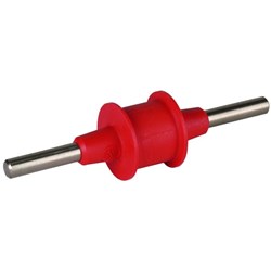 DEHN TFS Isolating Spark Gap 100kA 10mm Round Connector 160mm L 5mm W 16mm H Steel IP65