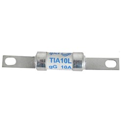 IPD TIS63M100L Fuse Link 100A 415VAC Offset Slotted Bolted Tag 80kA 73mm gM
