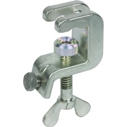 DEHN UEK30FS Universal Earthing Clamp W/Wing Screw 30mm 25/30mm Fixed Ball Point Copper Alloy