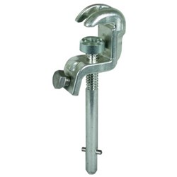 DEHN UK25SQL Universal Clamp W/T-Pin Shaft 20mm 20/25mm Fixed Ball Point Copper Alloy