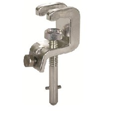 DEHN UK30SQ Universal Clamp W/T-Pin Shaft 30mm 25/30mm Fixed Ball Point Copper Alloy