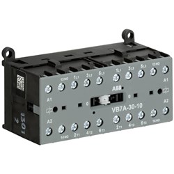 ABB VB7A301001 Mini Contactor 3P 3NO 6A 5.5kW 24VAC Screw Rail Mount
