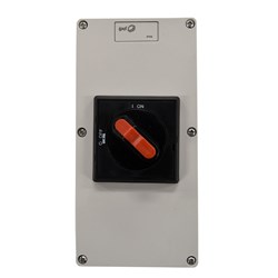 IPD W66 ISOLATOR 3P 100A ENCLOSED, GREY, IP66 101 X 197 X 127MM W66IS3100