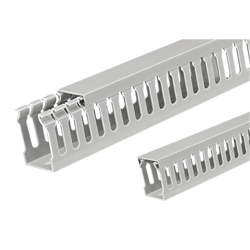 IPD WD5050 Open Slot Cable Duct Grey 2 m L 50mm H x 50mm W