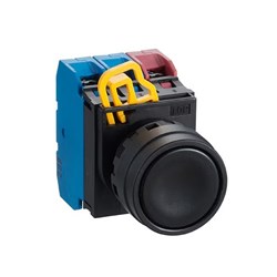 IDEC YW1B-M1E01W Non-Illuminated Pushbutton 22mm Flush Momentary White 1NC