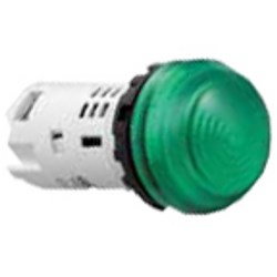 IDEC YW1P-2UQHY Pilot Light With LED Yellow 100/110VAC 29.8 mm Dia Mount Hole